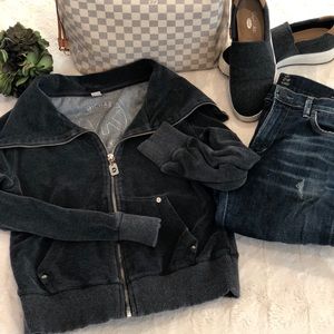 Michael Kors Gray Zipper Sweater
